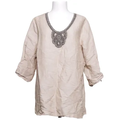 Bluse (Beige) fra Canda C&A Linned, Viscose