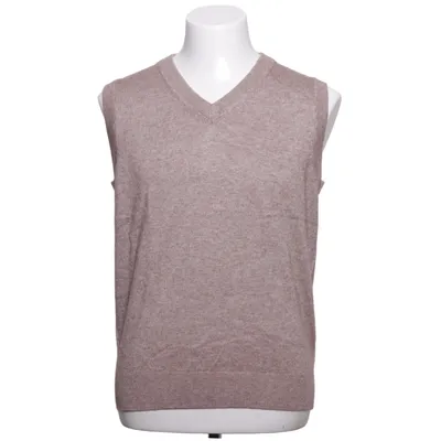 Pull sans manches (Marron) Laine