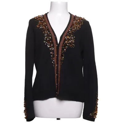 Cardigan (Noir) de Kapalua Polyamide, Laine