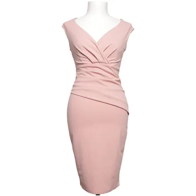 Dress (Pink) from City Goddess Elastane, Polyester