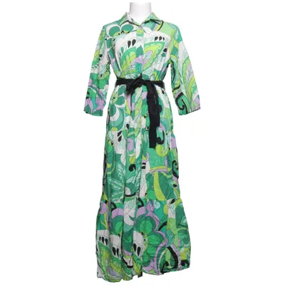 Shirt dress (Green, White, Purple) from FH