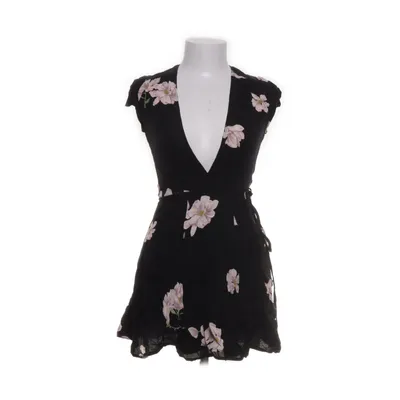 Wickelkleid (Schwarz, Mehrfarbig) von Reformation Viskose