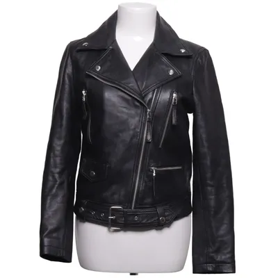 Bikerjacka (Svart) från Each x Other Bomull, Skinn, Polyester