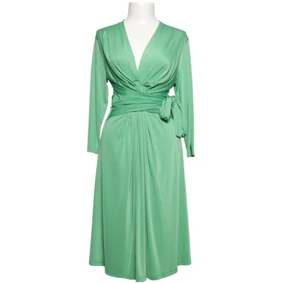 Wickelkleid (Grün) von Ilse Jacobsen Hornbæk Elasthan, Polyester