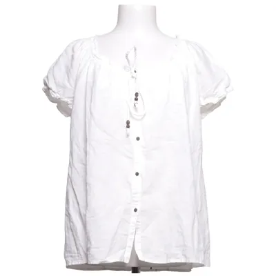 Top (Hvid) fra ESPRIT Bomuld, Linned