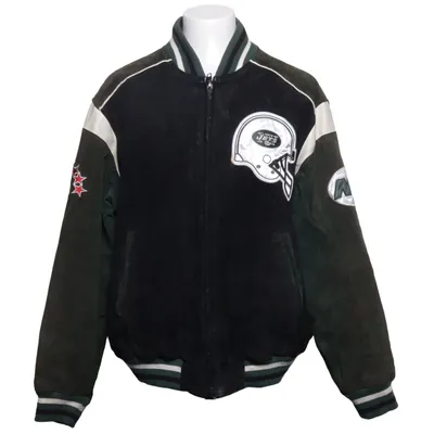 Collegejacka (Grön, Svart, Vit) från NFL Skinn, Polyester