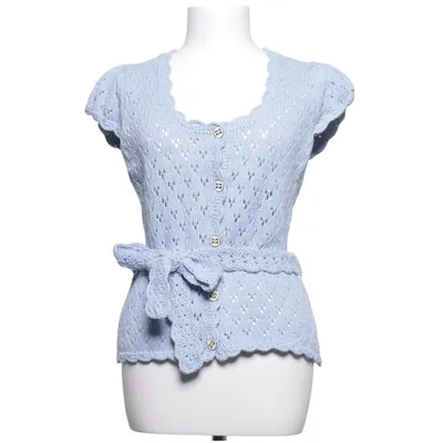 Cardigan (Blue) from Ganni Organic cotton