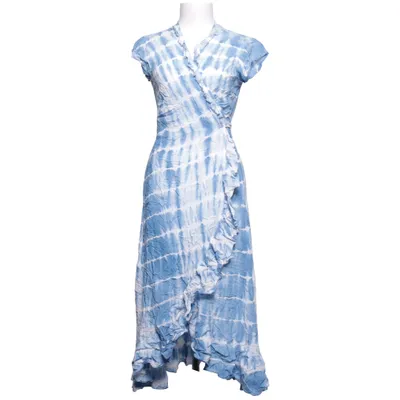 Robe portefeuille (Bleu, Blanc) de Coconut Milk by Stajl