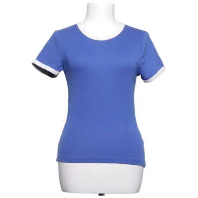 T-shirt (Blue, White) from Lindex Cotton, Elastane
