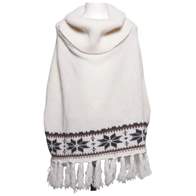 Poncho (Wit, Zwart, Bruin) van Miss Miss