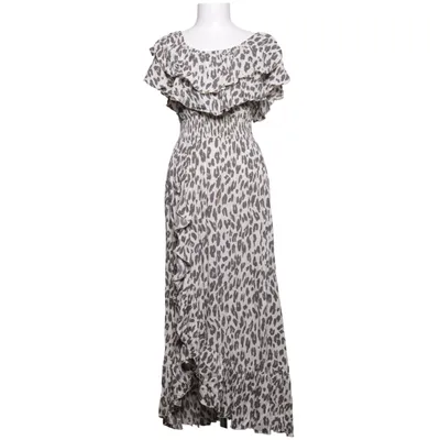 Långklänning (Grå, Vit, Svart) från Adoore