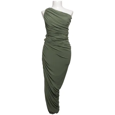 Maxikjole (Grøn) fra Norma Kamali Elastan, Polyester