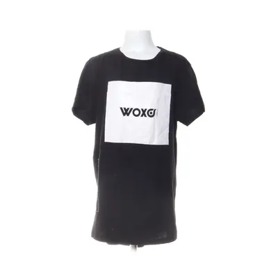 T-shirt (Zwart) van Woxo 720° Katoen