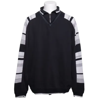 Sweatshirt (Noir, Gris) de Carlo Colucci Coton, Polyester