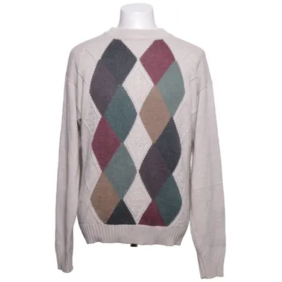 Sweater (Beige, Multicolored) from Diplom Acrylic, Wool