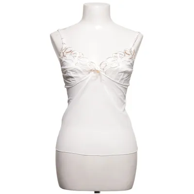 Débardeur (Blanc) de Miriale Élasthane, Polyamide, Polyester