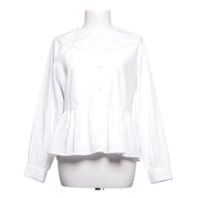 Bluse (Hvid) fra Pigalle Bomuld, Polyester