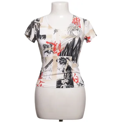 T-shirt (Hvid, Sort, Rød) fra LC Paris