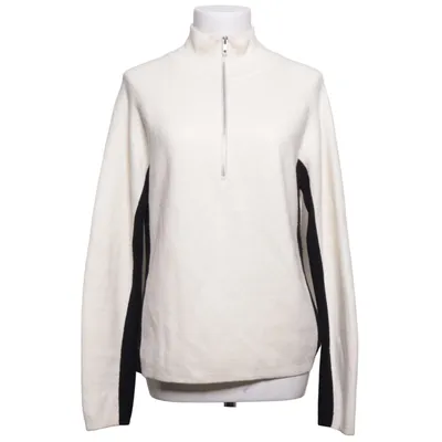 Sweater (Hvid, Sort) fra Soft Goat Merinould