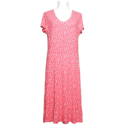 Dress (Pink, White) from Miss Via Elastane, Viscose