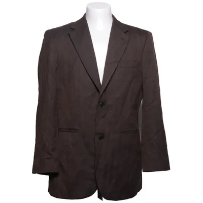 Kavaj (Brun) från Atlant Polyester, Viskos, Ull