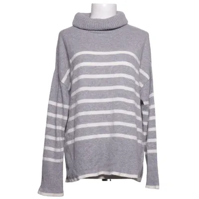 Pul à col roulé (Gris, Blanc) de Saks Fifth Avenue Cachemire