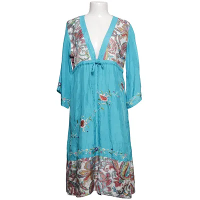 Robe (Turquoise, Multicolore) de TurQuoise Soie