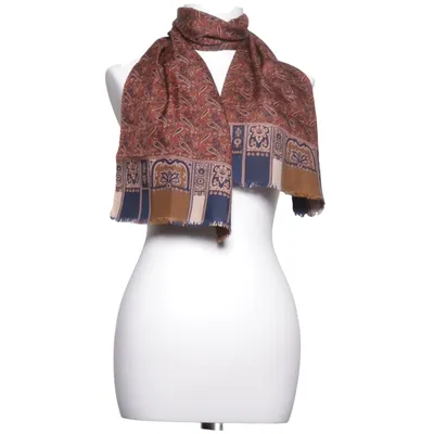 Scarf (Brown, Blue, Multicolored) from Renard Silk