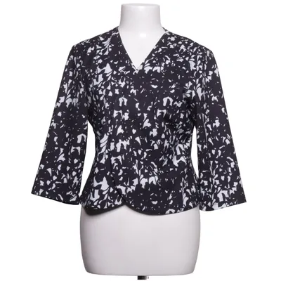 Blazer (Sort, Hvid) fra Molly Jo Elastan, Polyester