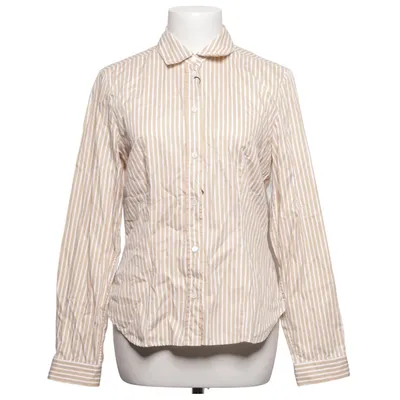 Skjorte (Beige, Hvid) fra Jacques Britt Bomuld