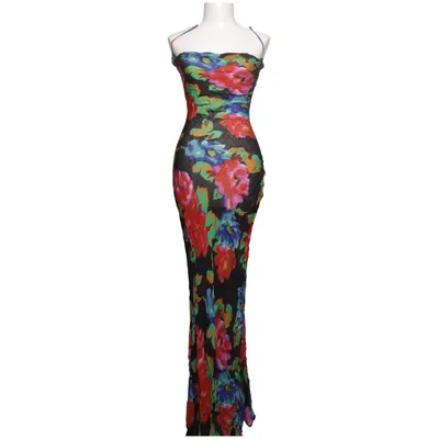 Robe longue (Noir, Multicolore) de Rat & Boa Viscose