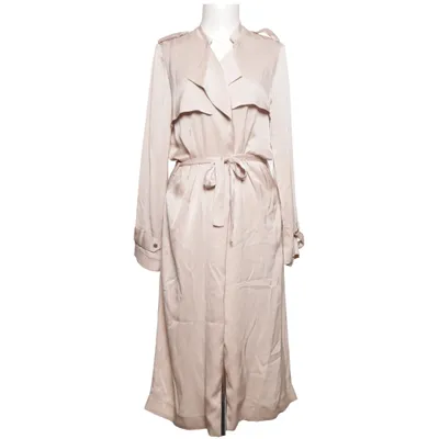 Trench coat (Beige) from Ahlvar Gallery Elastane, Silk