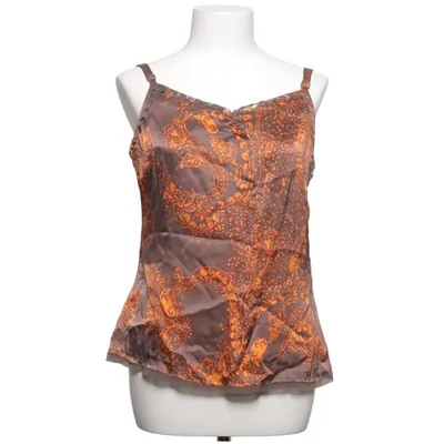 Tank Top (Brown, Orange) from La Redoute Silk