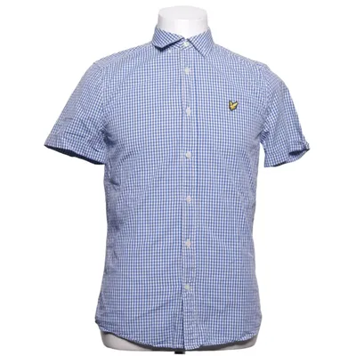 Kortärmad skjorta (Blå, Vit) från Lyle & Scott Bomull