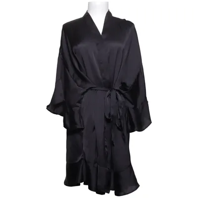 Morgenkåbe (Sort) fra Victoria's Secret Polyester