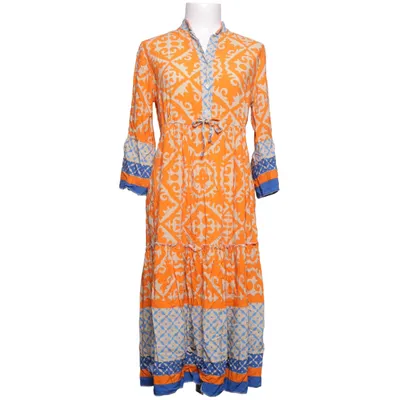 Maxikjole (Orange, Blå, Beige) fra Pronto Moda Viscose