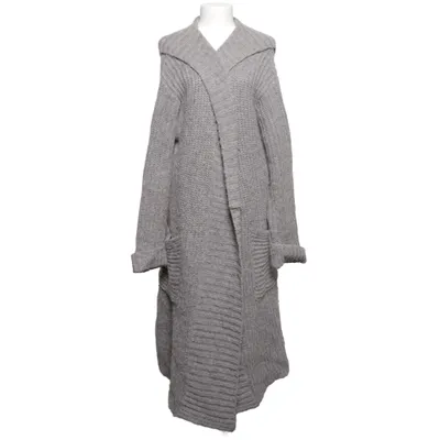 Cardigan (Gris) de Linea Tesini Acrylique, Laine d'alpaga, Coton