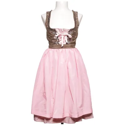 Dirndl (Pink, Brun, Hvid) fra Hammerschmid