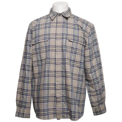 Flanellen overhemd (Beige, Blauw, Geel) van Exxtasy