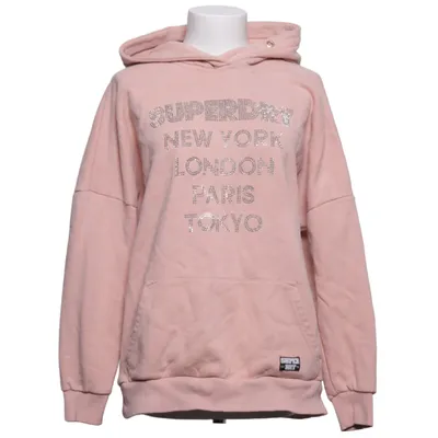 Hoodie (Pink) from Superdry Cotton, Polyester