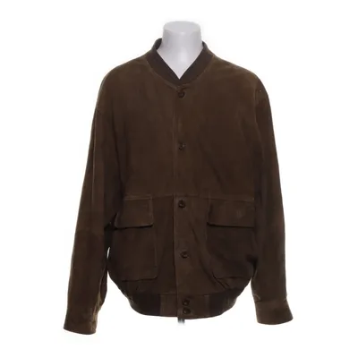 Bomberjacka (Brun) från Leather Clothes by R&G Polyester, Skinn