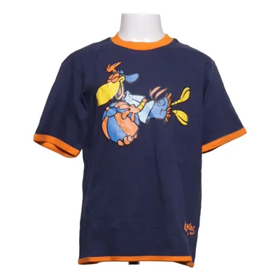 T-shirt (Bleu, Orange) de Canvas Coton