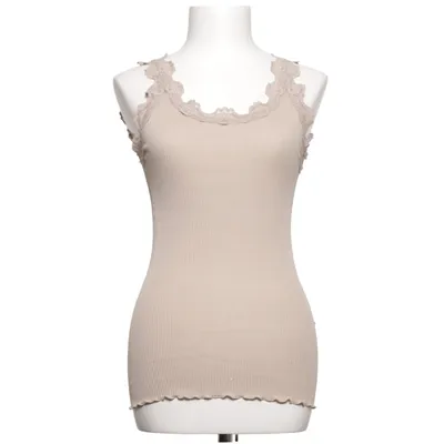 Tanktop (Beige) fra Rosemunde Bomuld, Elastan, Polyamid, Silke