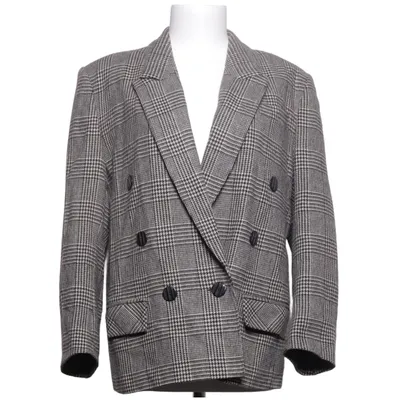 Blazer (Beige, Noir) de Dots Polyamide, Laine