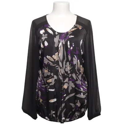 Blouse (Zwart, Meerkleurig) van Selection by s.Oliver Polyester