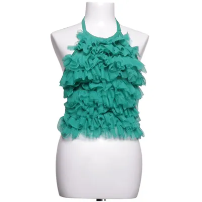 Halterneck top (Grøn) fra STL Elastan, Polyester