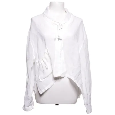 Blouse (White) from She's Crazy Linen, Polyamide