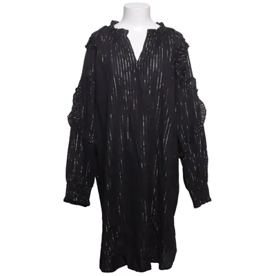 Klänning (Svart, Silverfärgad) från Black Colour Bomull