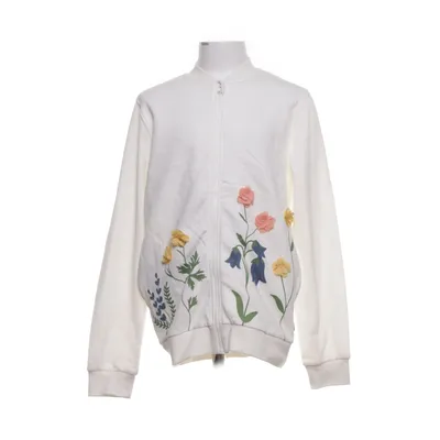 Bomberjacka (Vit, Flerfärgad) från Polarn O. Pyret Ekologisk bomull