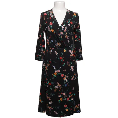 Wrap dress (Black, Multicolored) from Flash Woman Elastane, Viscose